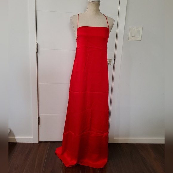 fame and partners silk dress Women's Fame And Partners Francesca Wrap Midi Dress, Size 8